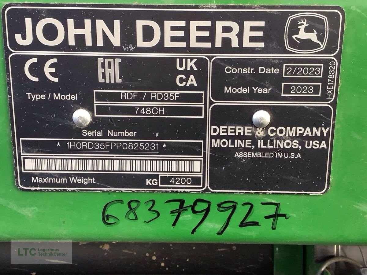 Mähdrescher typu John Deere S 780, Gebrauchtmaschine v Korneuburg (Obrázek 21)