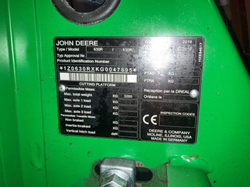 Mähdrescher типа John Deere S670I, Gebrauchtmaschine в Kolding (Фотография 6)