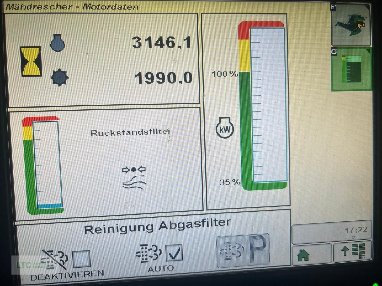 Mähdrescher des Typs John Deere S670i, Gebrauchtmaschine in Großpetersdorf (Bild 12)