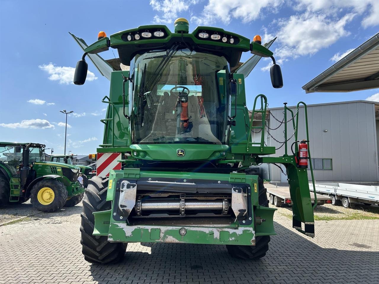 Mähdrescher des Typs John Deere S680 HM mit Geringhoff 630 VarioStar, Gebrauchtmaschine in Zweibrücken (Bild 1)