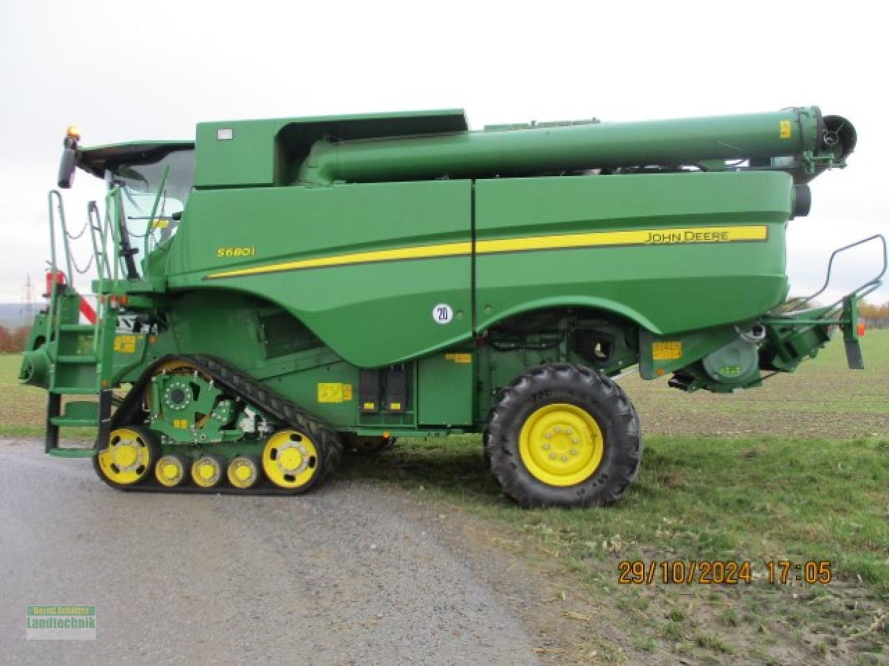 Mähdrescher tip John Deere s680I, Gebrauchtmaschine in Büren (Poză 4)