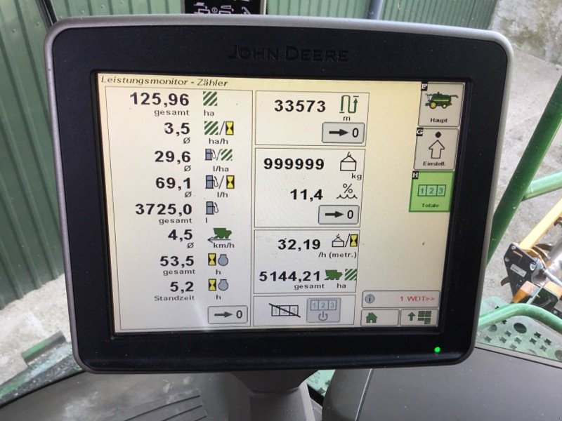 Mähdrescher typu John Deere S685i MY16 ProD 20, Gebrauchtmaschine w Neubrandenburg (Zdjęcie 13)