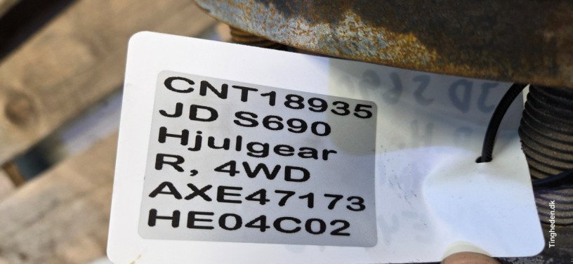 Mähdrescher des Typs John Deere S690, Gebrauchtmaschine in Hemmet (Bild 21)