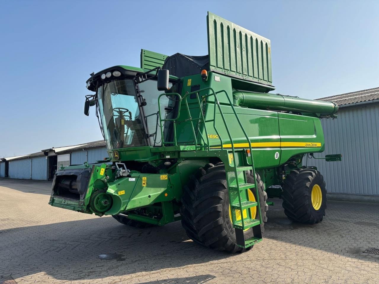 Mähdrescher typu John Deere S690, Gebrauchtmaschine w Bramming (Zdjęcie 1)