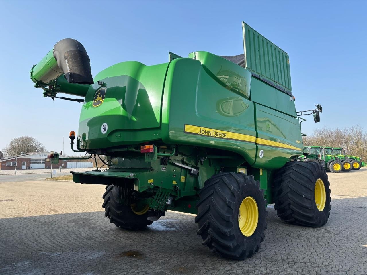 Mähdrescher typu John Deere S690, Gebrauchtmaschine w Bramming (Zdjęcie 9)