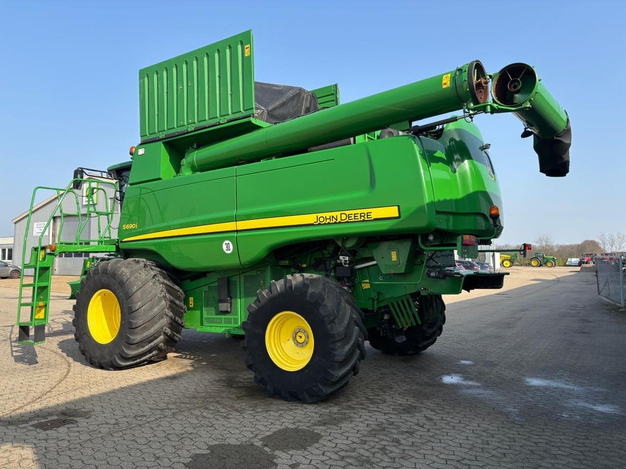 Mähdrescher typu John Deere S690, Gebrauchtmaschine w Bramming (Zdjęcie 8)
