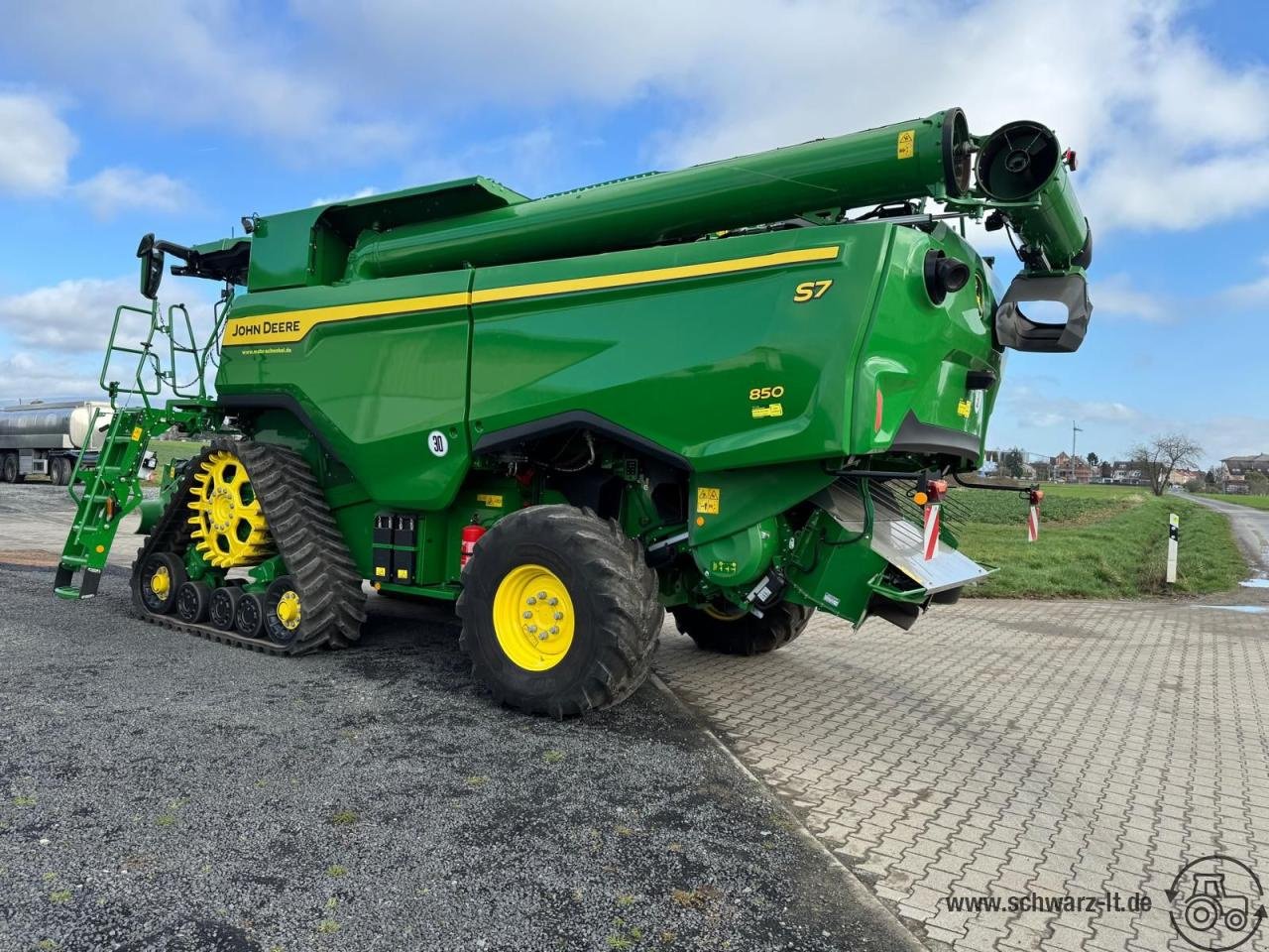 Mähdrescher Türe ait John Deere S7 850, Gebrauchtmaschine içinde Aspach (resim 4)