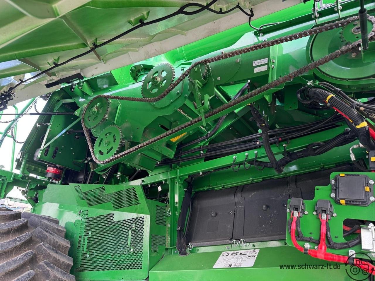 Mähdrescher Türe ait John Deere S7 850, Gebrauchtmaschine içinde Aspach (resim 14)