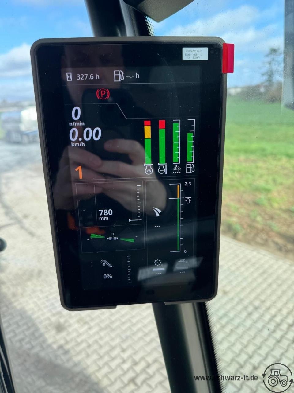 Mähdrescher Türe ait John Deere S7 850, Gebrauchtmaschine içinde Aspach (resim 15)