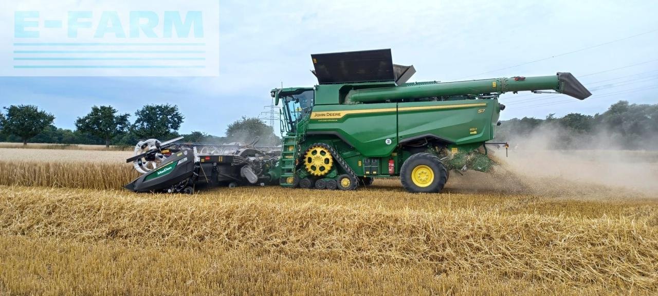 Mähdrescher des Typs John Deere S7 850, Gebrauchtmaschine in Hamburg (Bild 6)