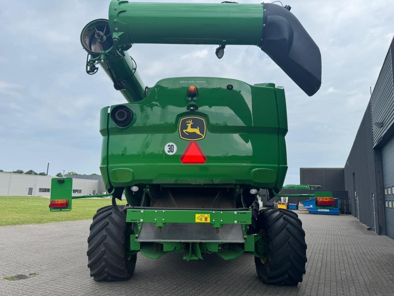 Mähdrescher Türe ait John Deere S790, Gebrauchtmaschine içinde Bramming (resim 10)