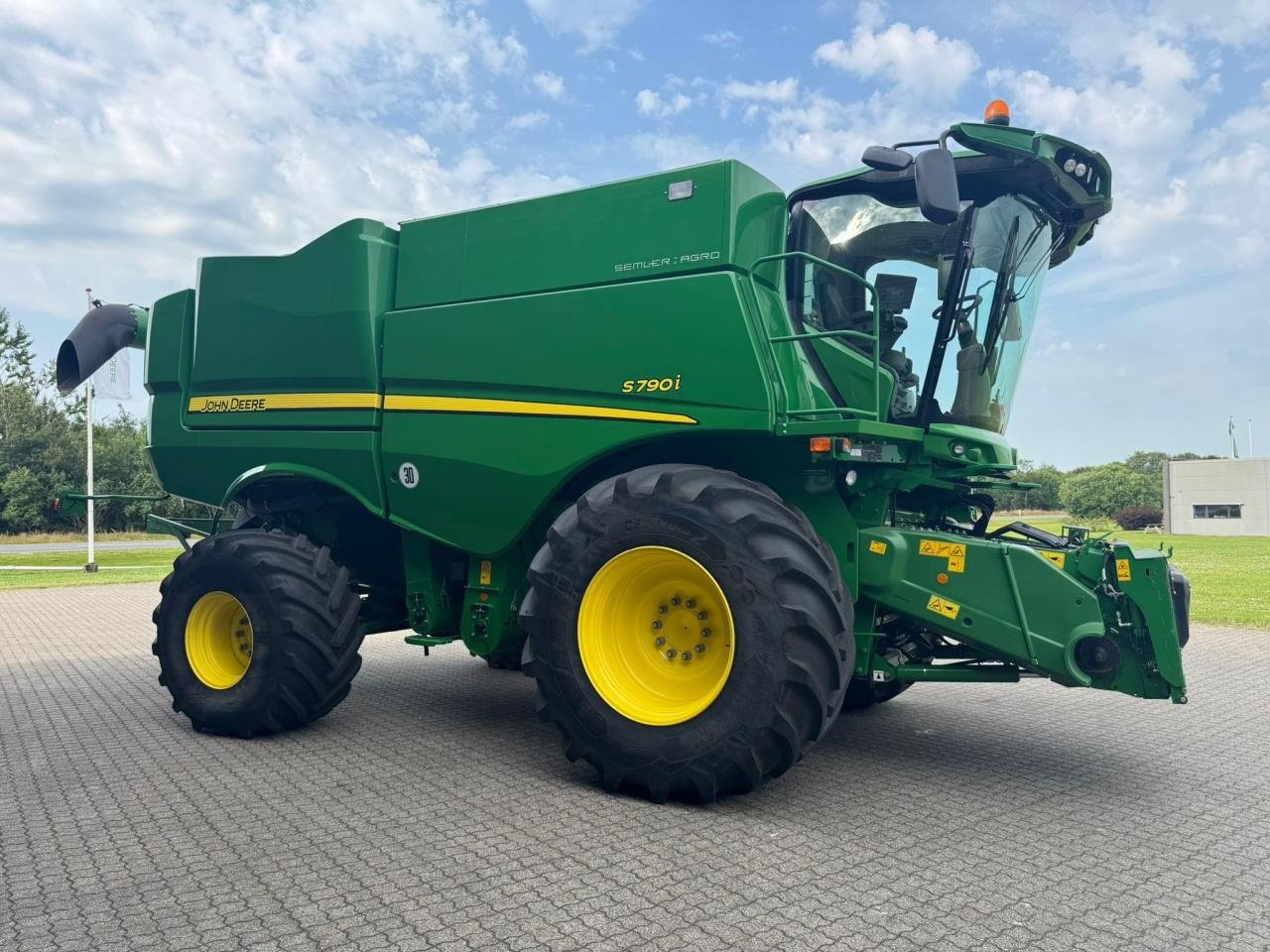 Mähdrescher Türe ait John Deere S790, Gebrauchtmaschine içinde Bramming (resim 9)