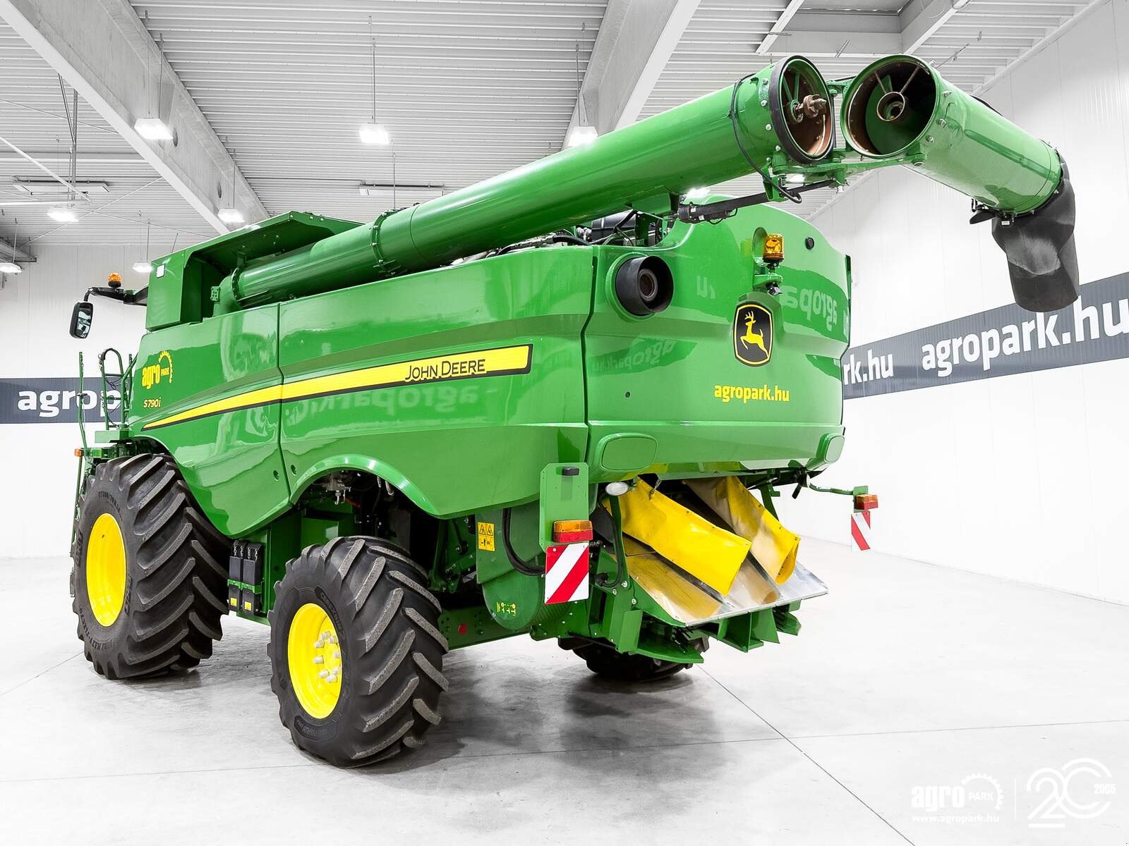 Mähdrescher tip John Deere S790i 4WD rotor combine, SF6000 AutoTrac, 202 kW drive, 800/70R38, ProDrive, air compressor, Gebrauchtmaschine in Csengele (Poză 4)