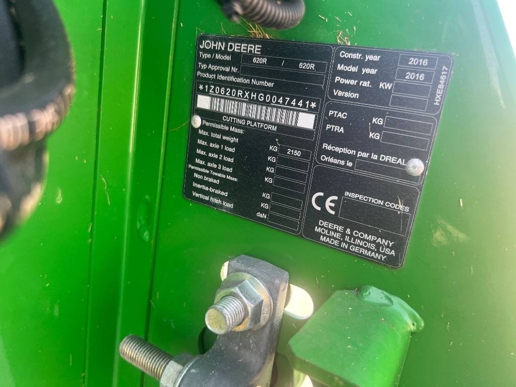 Mähdrescher typu John Deere T 550, Gebrauchtmaschine v Mern (Obrázek 14)