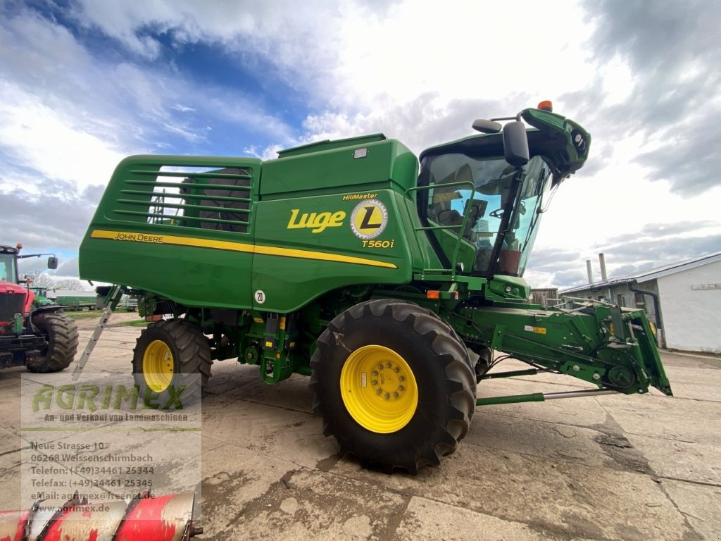 Mähdrescher типа John Deere T 560 HM, Gebrauchtmaschine в Weißenschirmbach (Фотография 2)