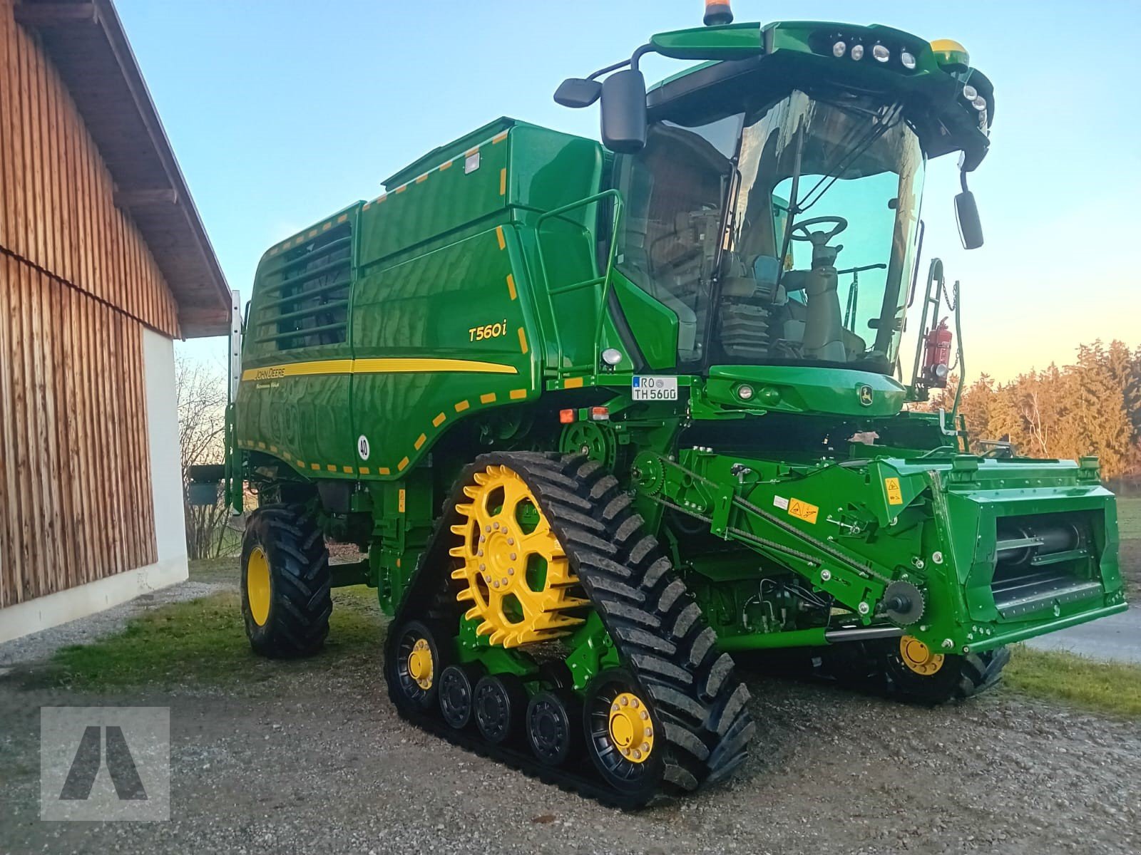 Mähdrescher tip John Deere T 560 i, Gebrauchtmaschine in Soyen (Poză 1)