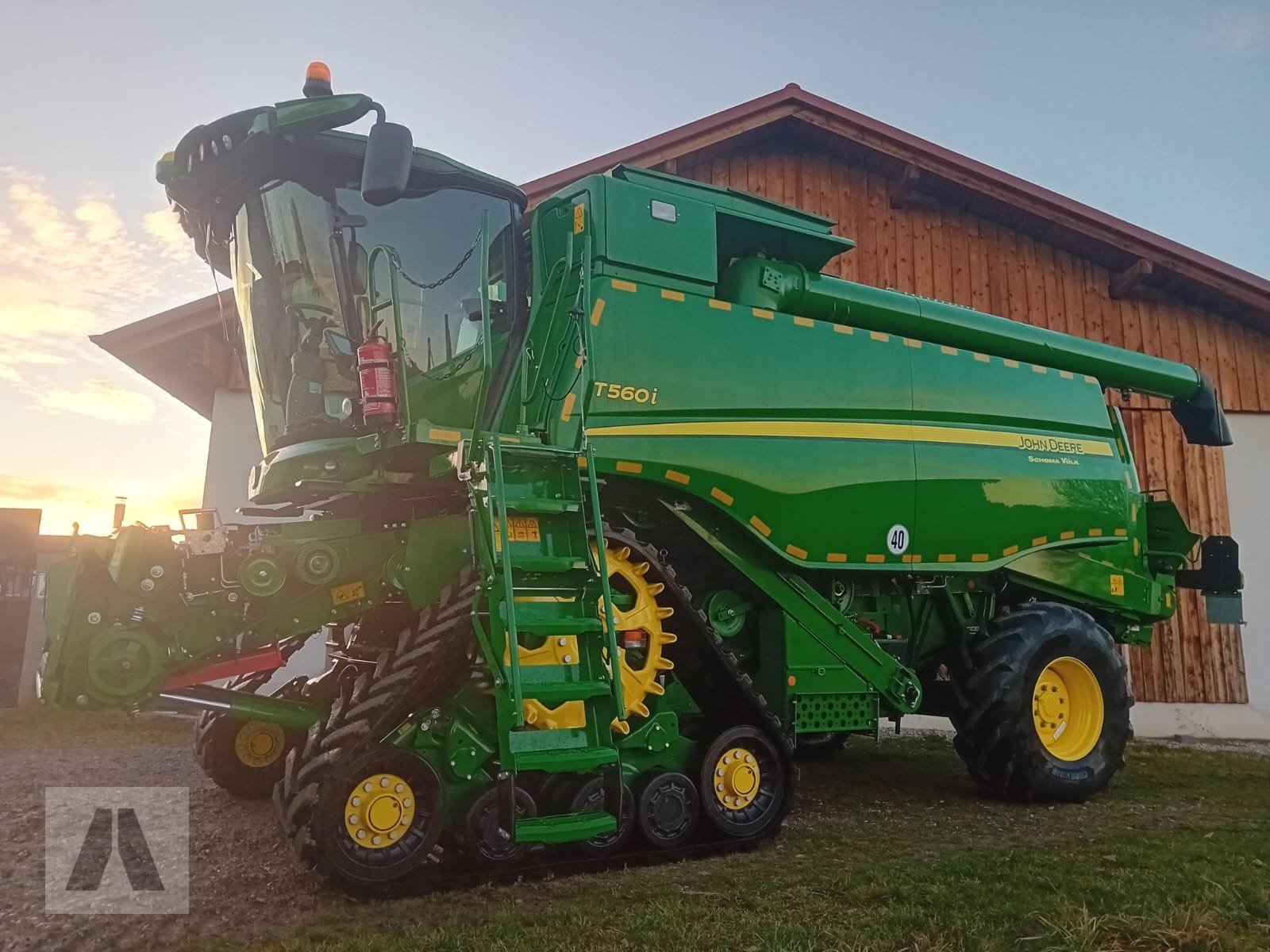 Mähdrescher tip John Deere T 560 i, Gebrauchtmaschine in Soyen (Poză 3)