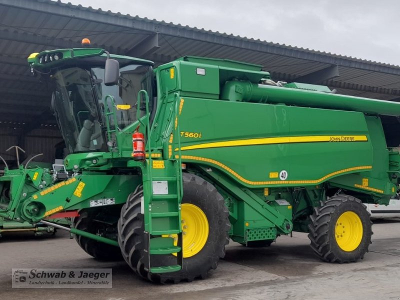 Mähdrescher des Typs John Deere T 560 i, Gebrauchtmaschine in Fünfstetten (Bild 1)
