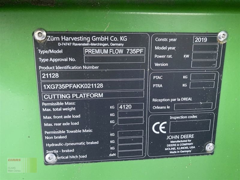 Mähdrescher del tipo John Deere T 670 I ALLRAD   4 WD, Gebrauchtmaschine In Wülfershausen a.d.Saale (Immagine 18)