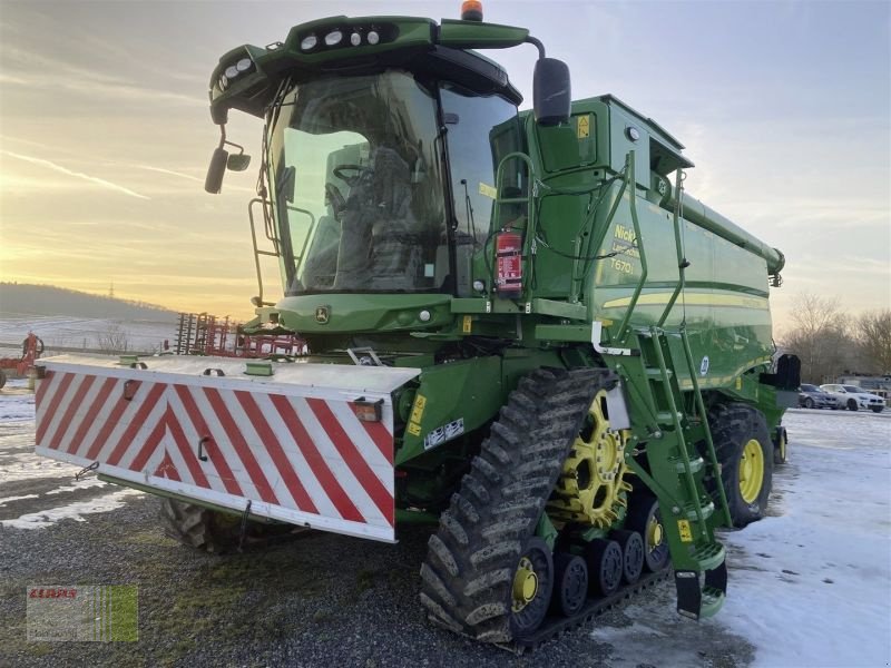 Mähdrescher del tipo John Deere T 670 I ALLRAD   4 WD, Gebrauchtmaschine In Wülfershausen a.d.Saale (Immagine 3)