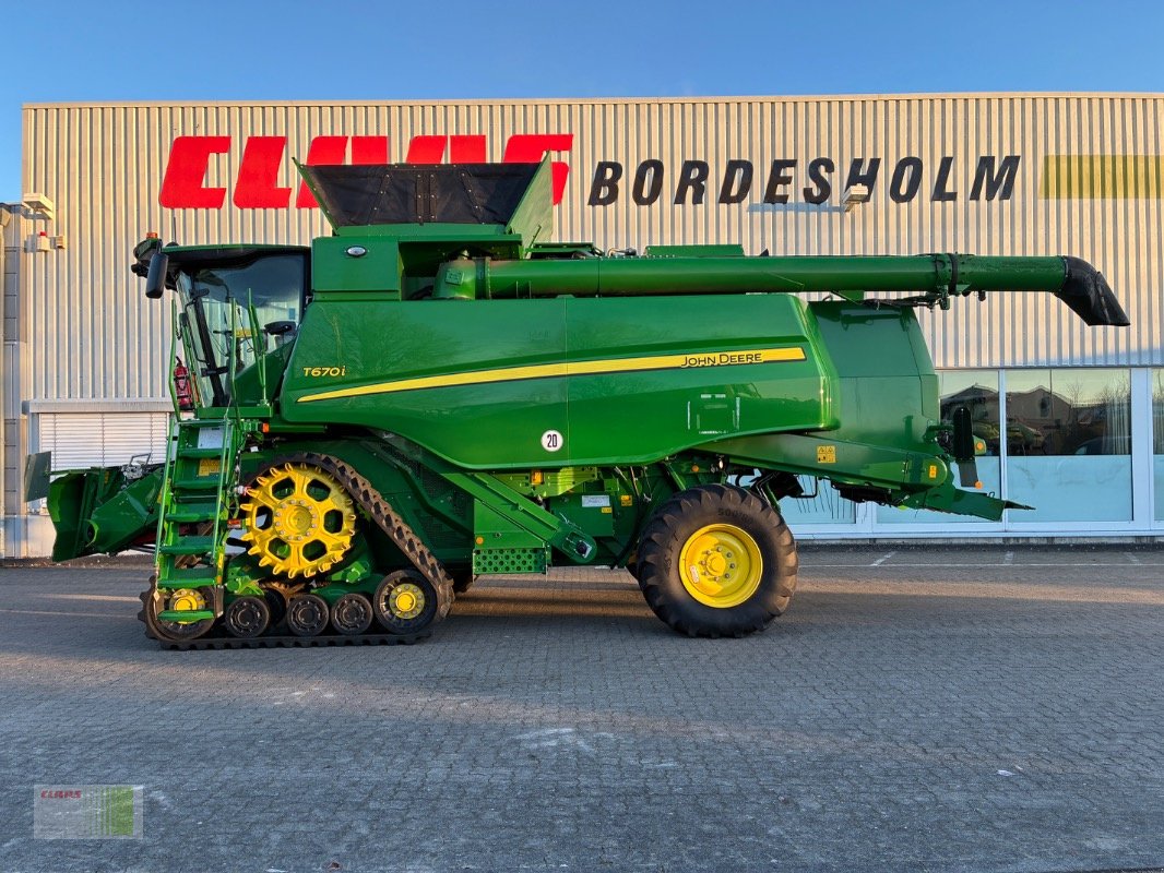 Mähdrescher tip John Deere T 670 i Raupe, Gebrauchtmaschine in Bordesholm (Poză 1)