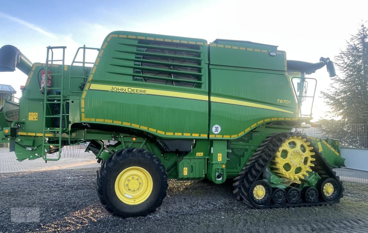 Mähdrescher tip John Deere T 670 i, Gebrauchtmaschine in Pragsdorf (Poză 1)