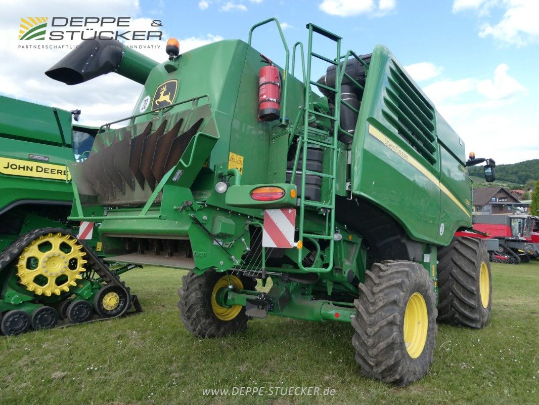 Mähdrescher des Typs John Deere T550 HillMaster mit 722X + SWW, Gebrauchtmaschine in Lauterberg/Barbis (Bild 10)
