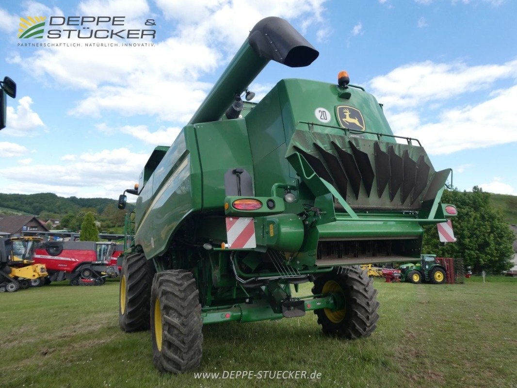 Mähdrescher des Typs John Deere T550 HillMaster mit 722X + SWW, Gebrauchtmaschine in Lauterberg/Barbis (Bild 12)