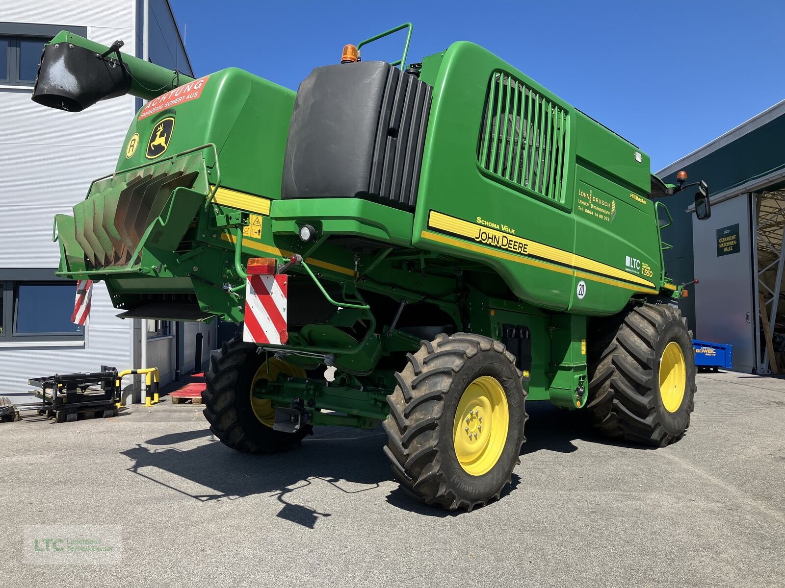 Mähdrescher typu John Deere T550 HM, Gebrauchtmaschine v Redlham (Obrázek 27)