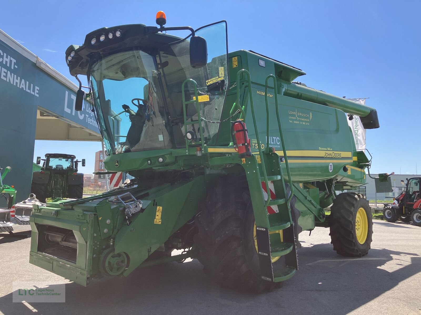 Mähdrescher typu John Deere T550 HM, Gebrauchtmaschine v Redlham (Obrázek 1)