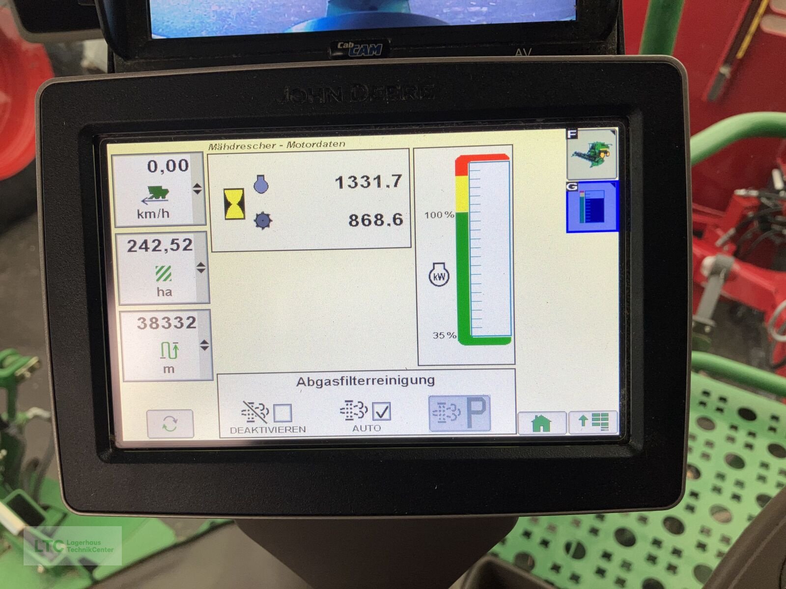 Mähdrescher typu John Deere T550 HM, Gebrauchtmaschine v Redlham (Obrázek 15)