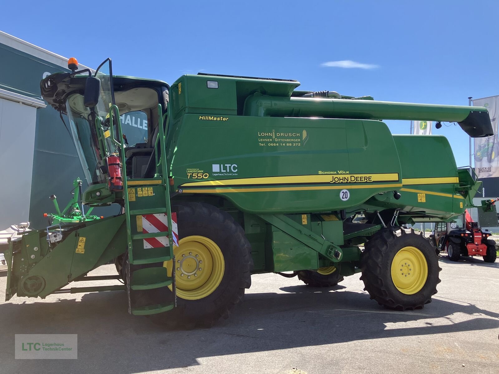 Mähdrescher typu John Deere T550 HM, Gebrauchtmaschine v Redlham (Obrázek 7)