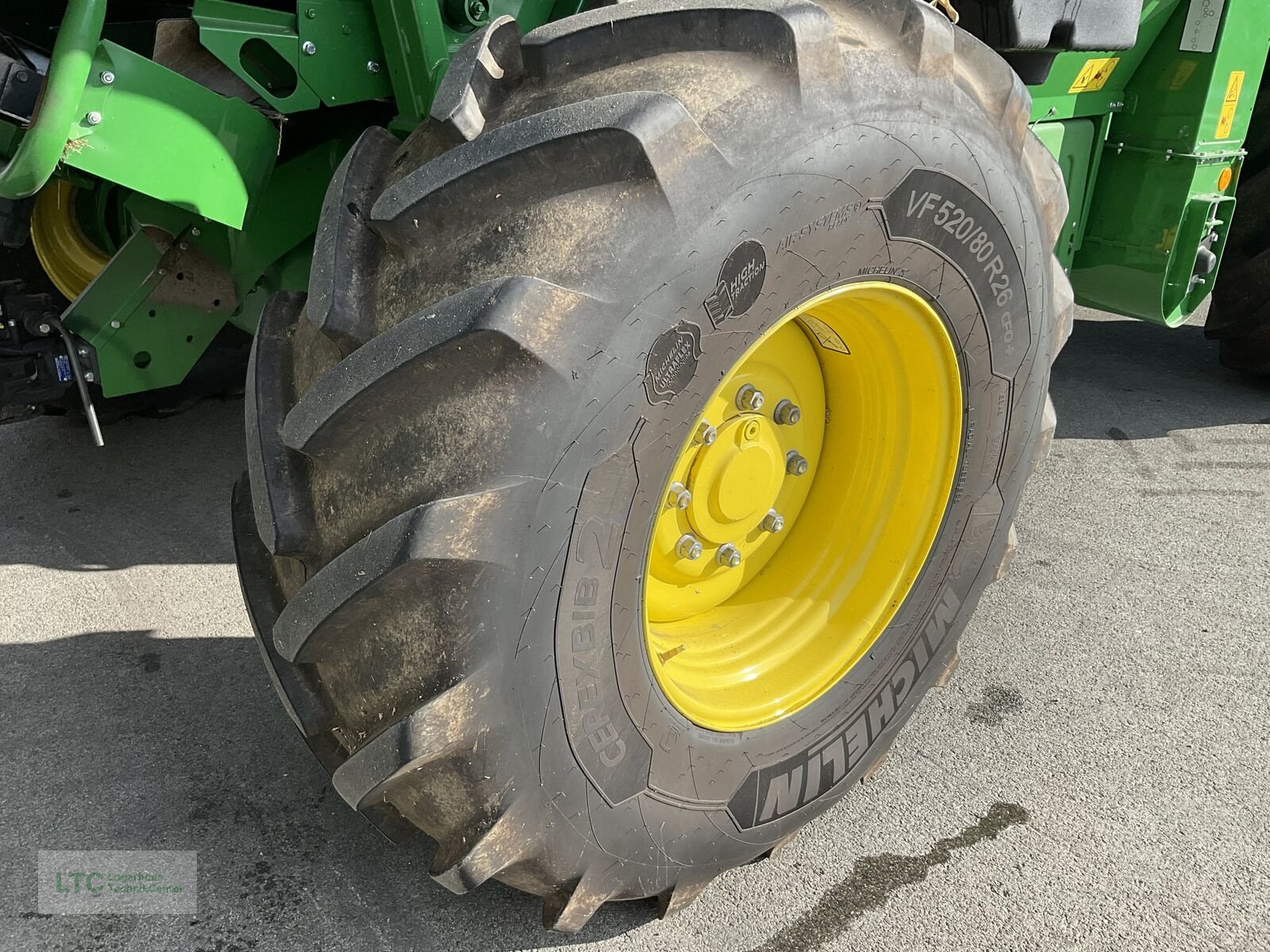 Mähdrescher des Typs John Deere T550 i, Vorführmaschine in Korneuburg (Bild 21)