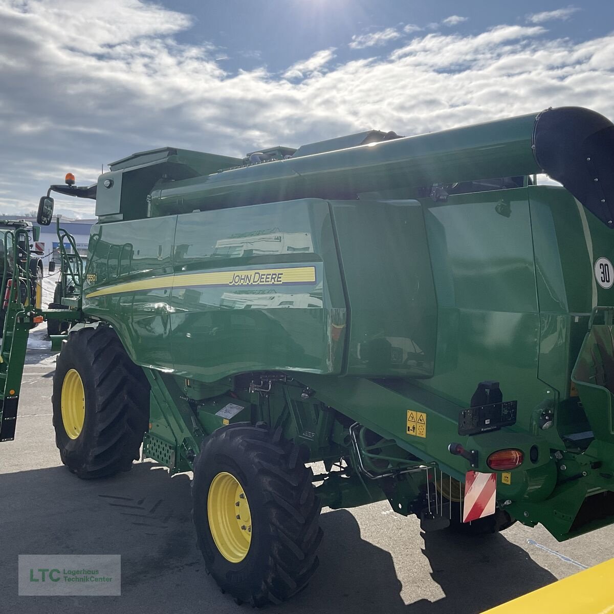 Mähdrescher des Typs John Deere T550 i, Vorführmaschine in Korneuburg (Bild 13)
