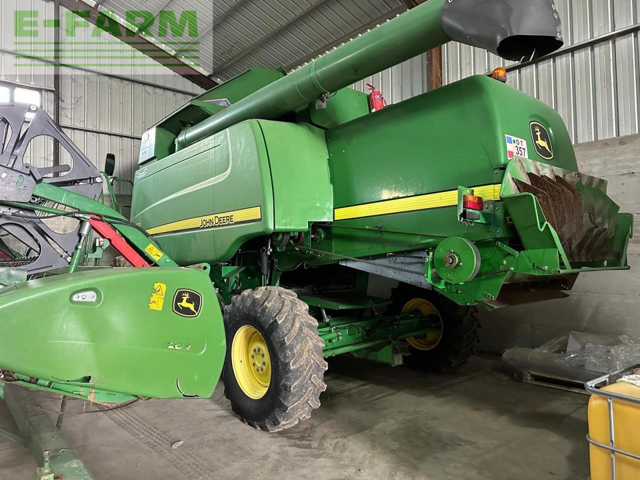 Mähdrescher типа John Deere T550, Gebrauchtmaschine в Hamburg (Фотография 4)