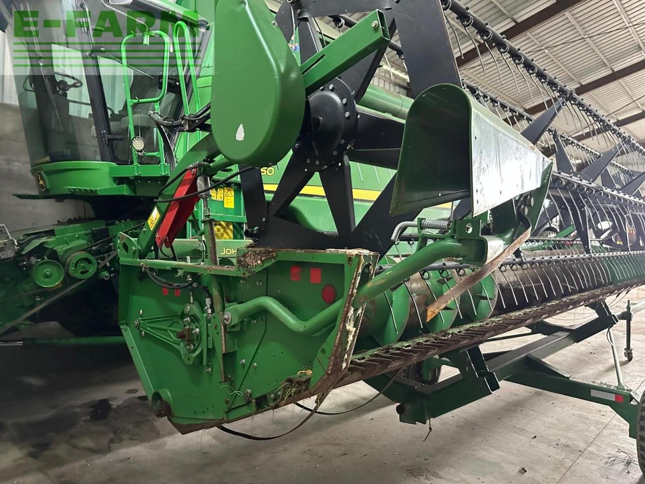 Mähdrescher типа John Deere T550, Gebrauchtmaschine в Hamburg (Фотография 8)