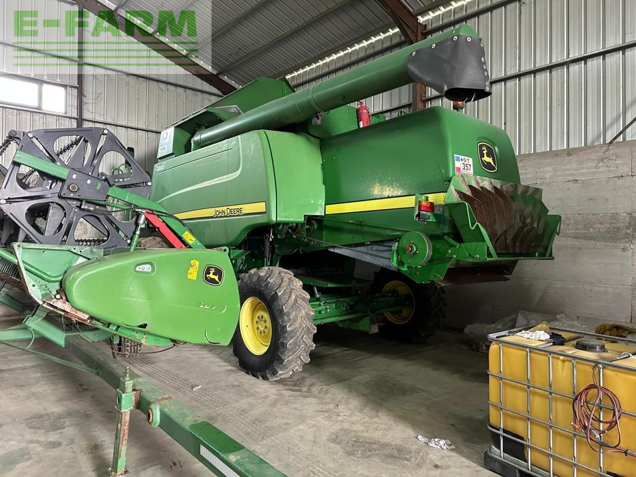 Mähdrescher типа John Deere T550, Gebrauchtmaschine в Hamburg (Фотография 9)