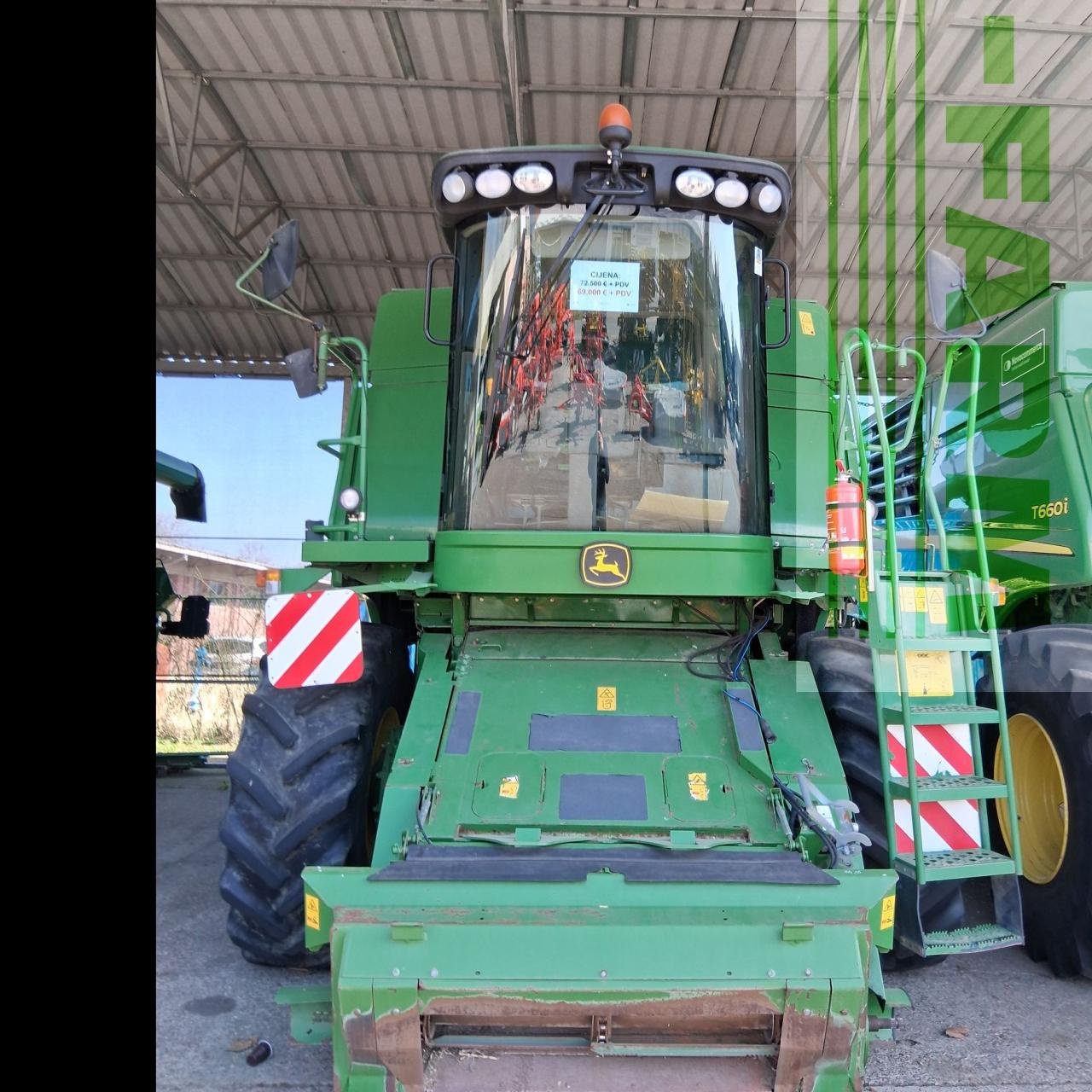 Mähdrescher tipa John Deere T550, Gebrauchtmaschine u OSIJEK (Slika 2)