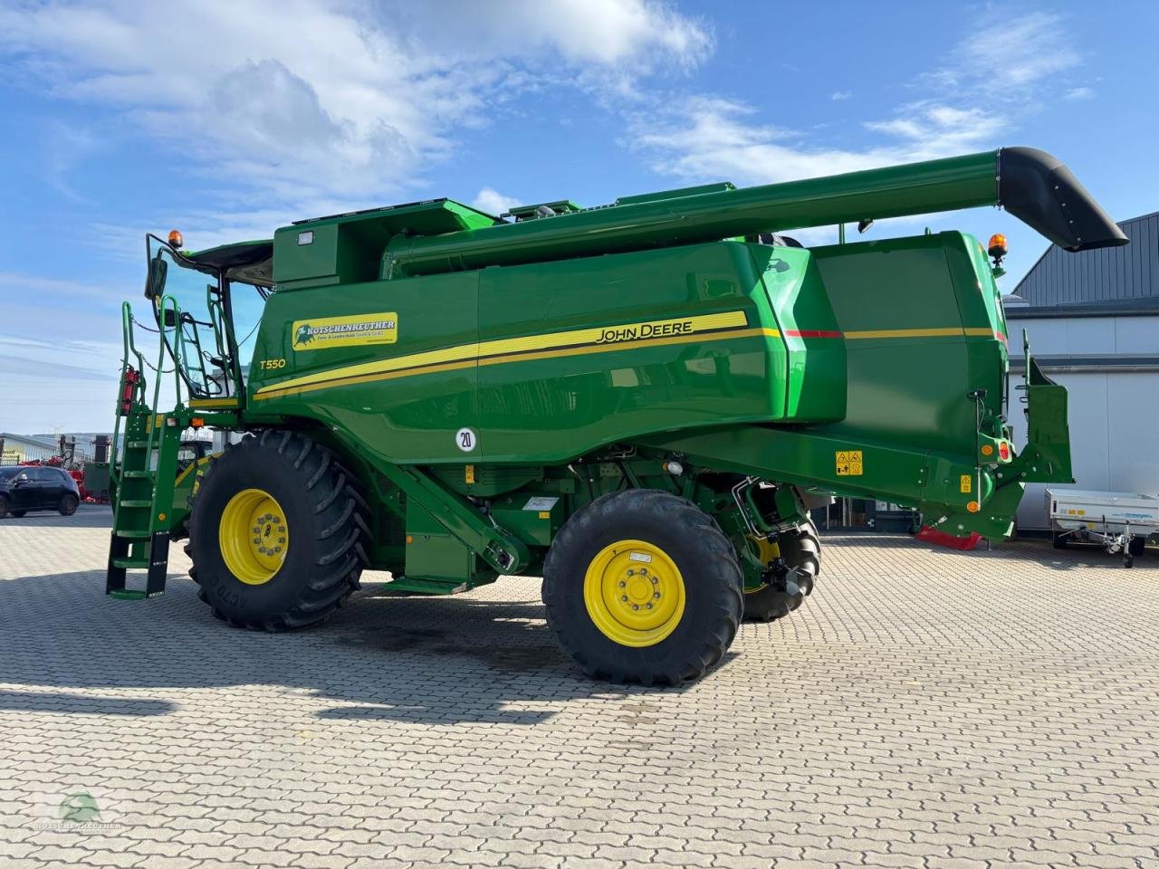 Mähdrescher des Typs John Deere T550, Neumaschine in Münchberg (Bild 7)