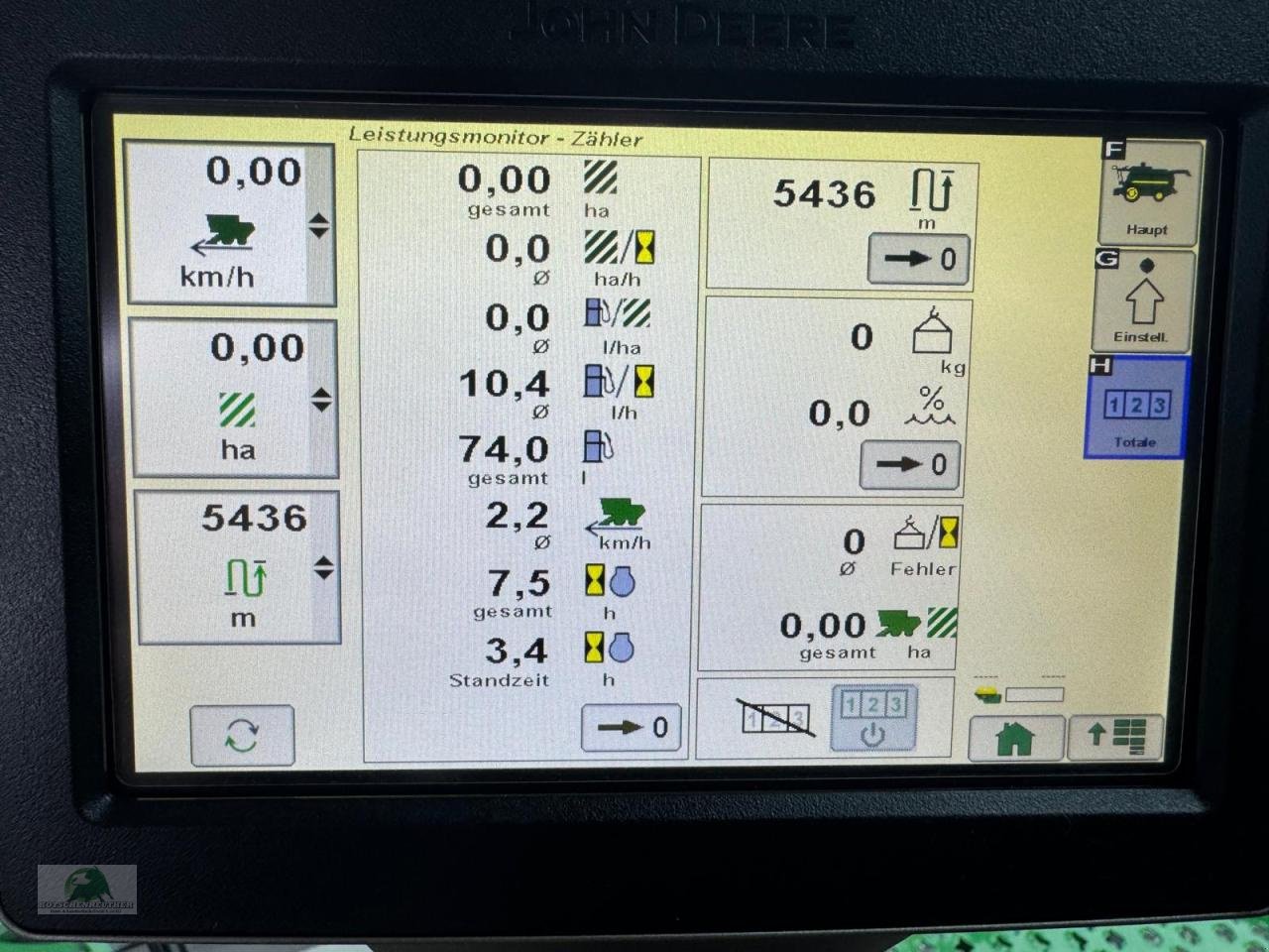 Mähdrescher des Typs John Deere T550, Neumaschine in Münchberg (Bild 13)