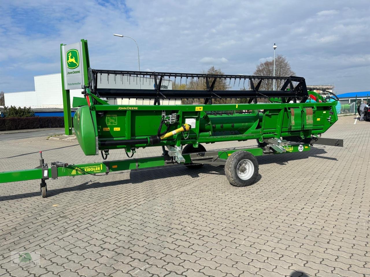 Mähdrescher des Typs John Deere T550, Neumaschine in Münchberg (Bild 16)