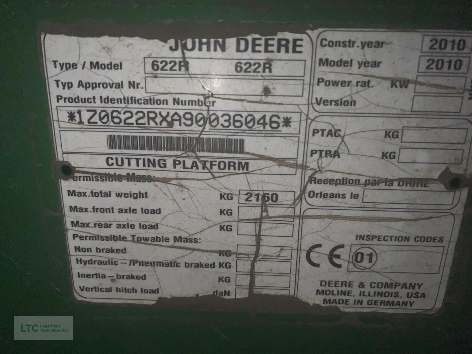 Mähdrescher tip John Deere T550, Gebrauchtmaschine in Korneuburg (Poză 11)