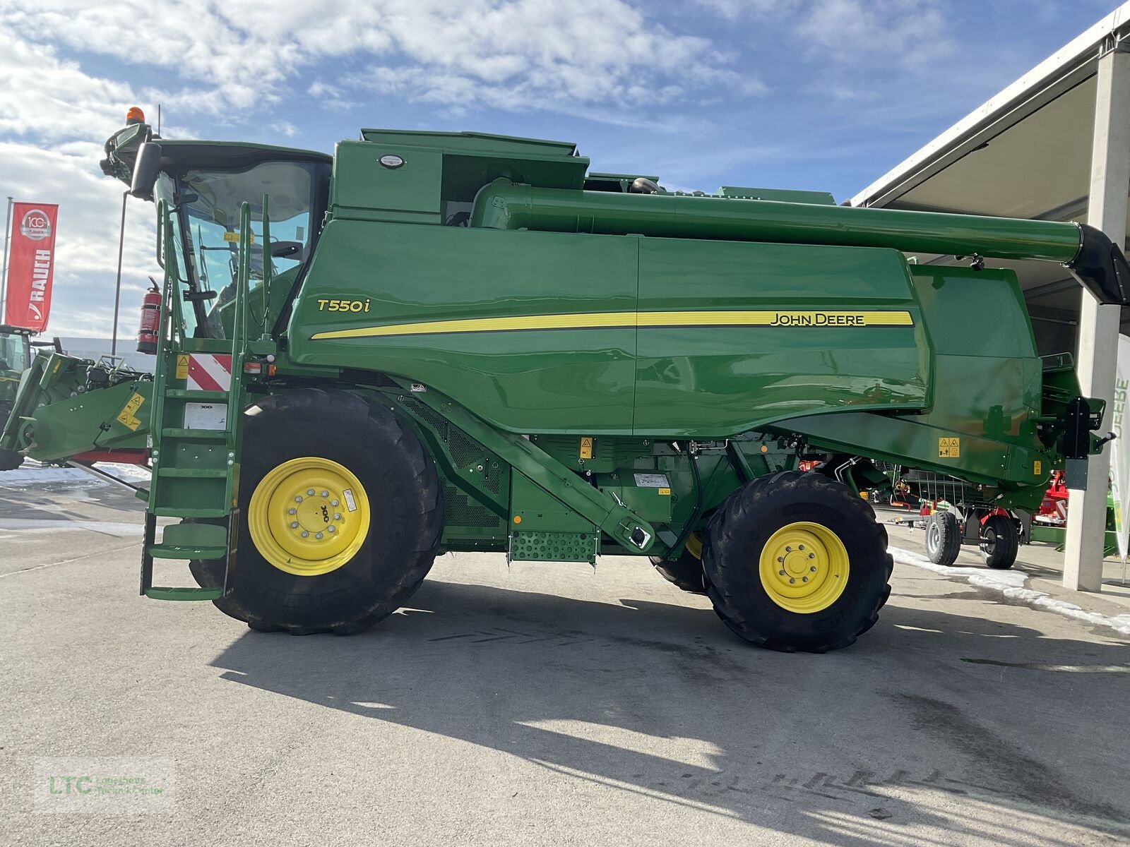 Mähdrescher типа John Deere T550, Vorführmaschine в Korneuburg (Фотография 5)