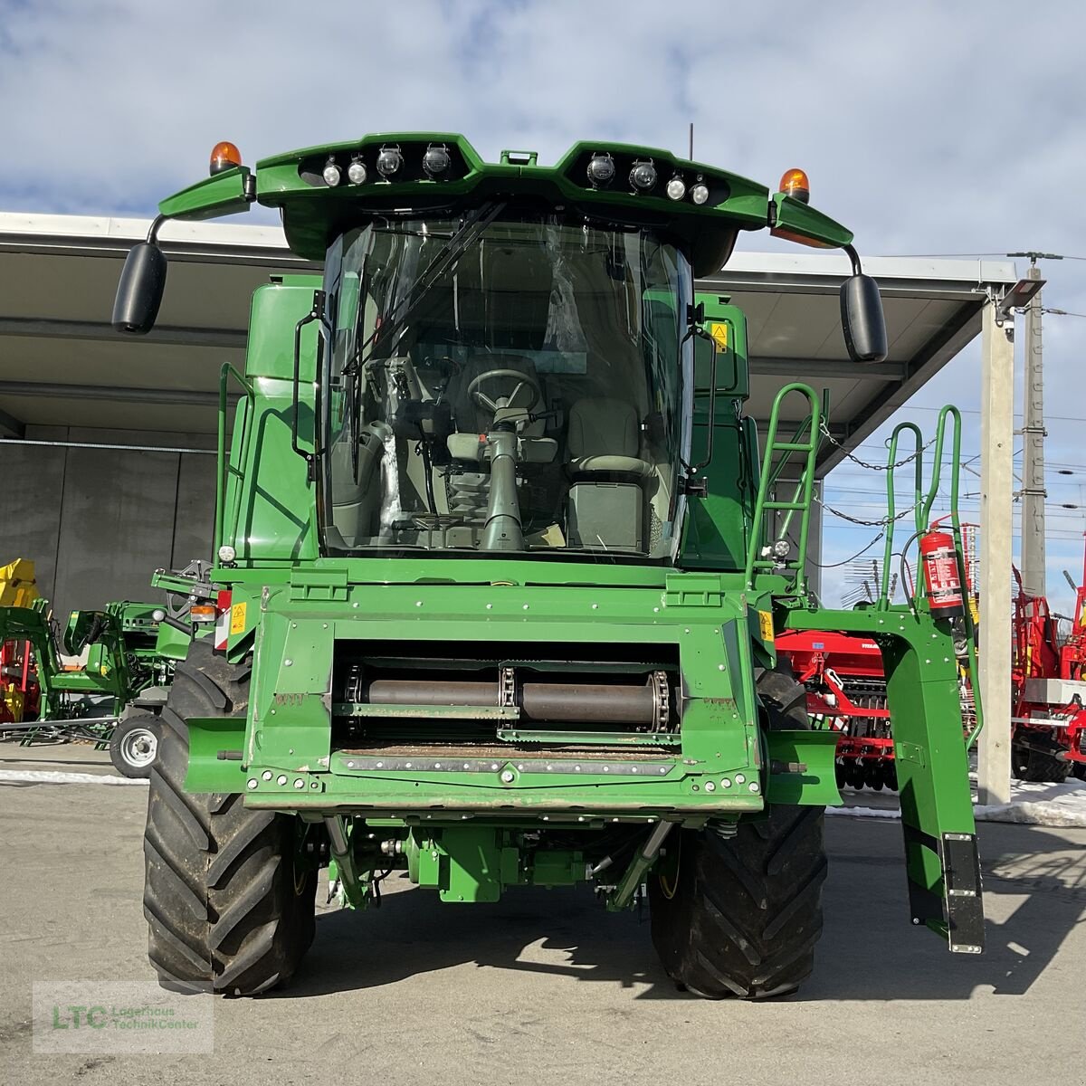 Mähdrescher типа John Deere T550, Vorführmaschine в Korneuburg (Фотография 17)