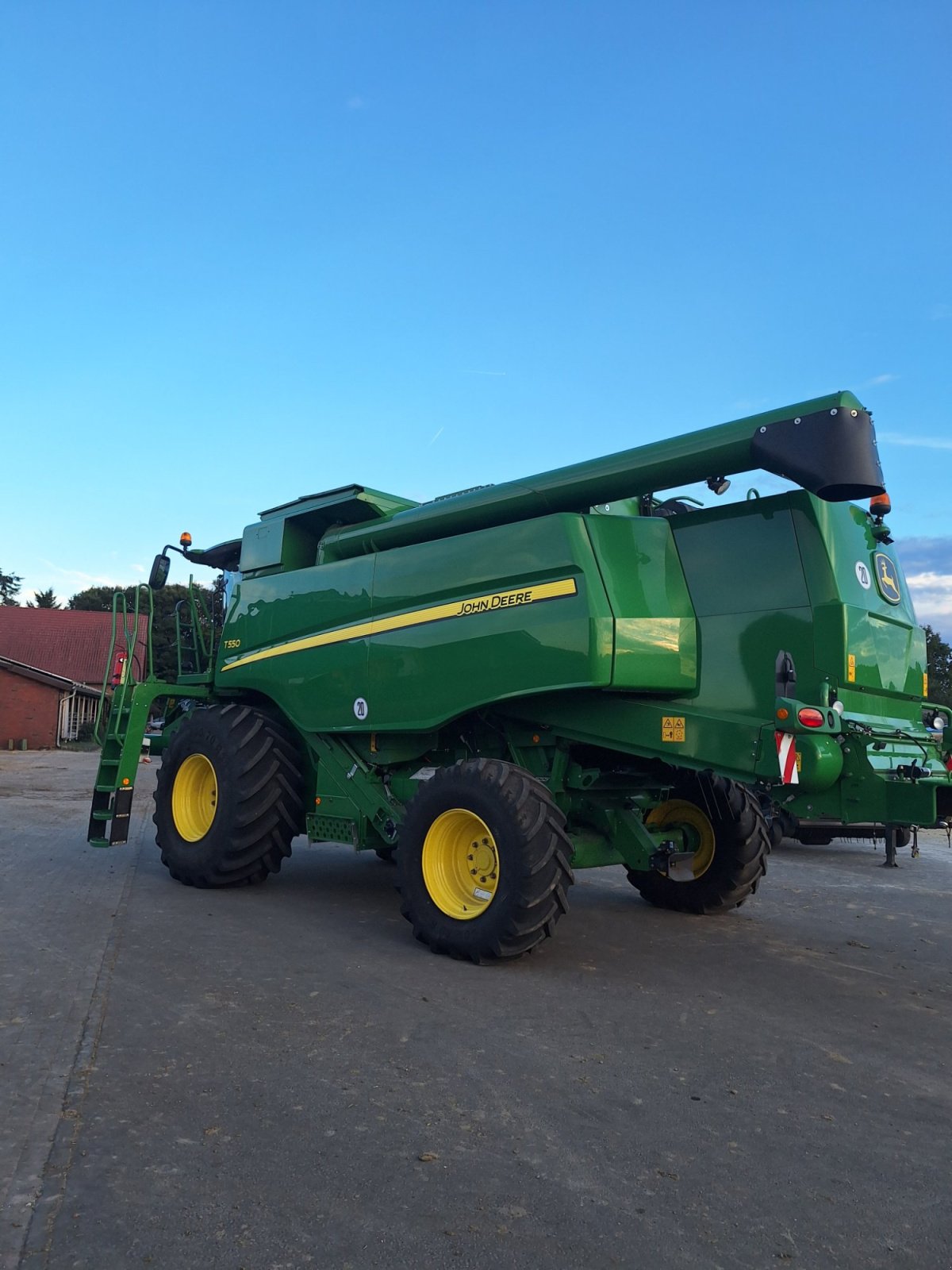 Mähdrescher типа John Deere T550, Gebrauchtmaschine в Südlohn (Фотография 1)