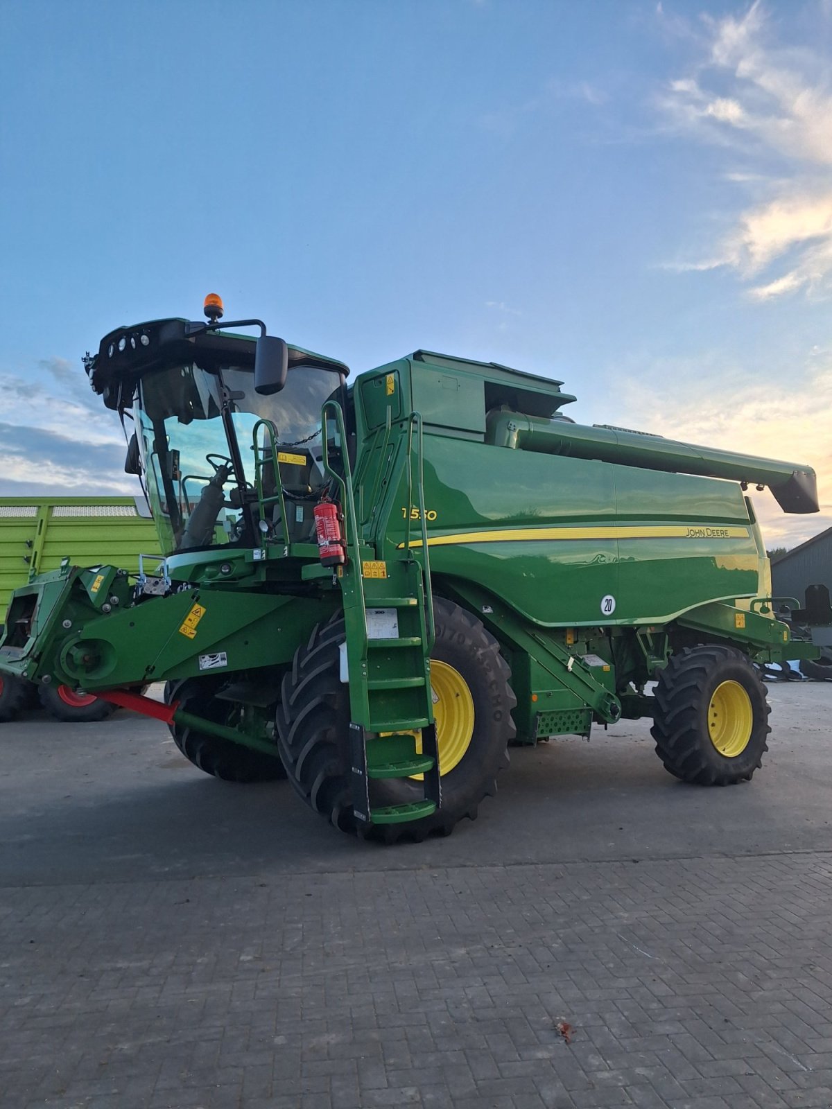 Mähdrescher типа John Deere T550, Gebrauchtmaschine в Südlohn (Фотография 2)