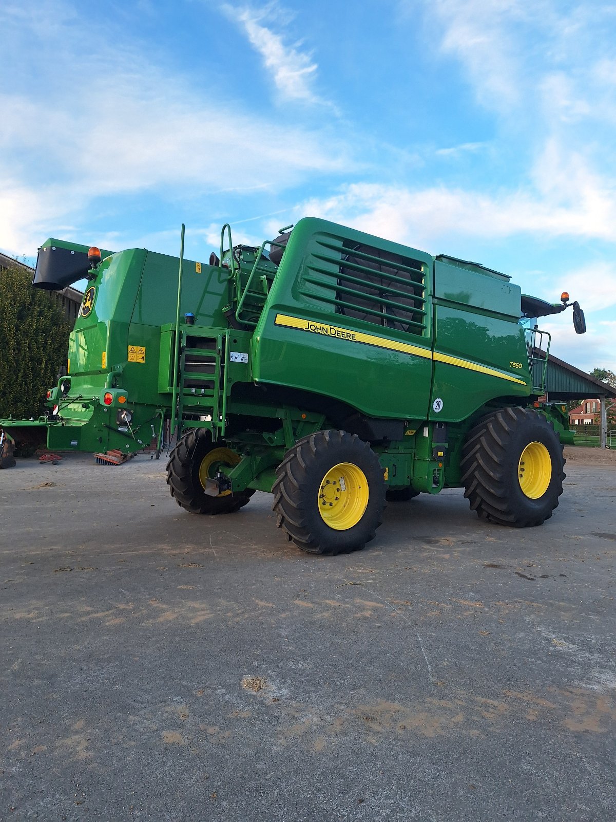 Mähdrescher Türe ait John Deere T550, Gebrauchtmaschine içinde Südlohn (resim 4)