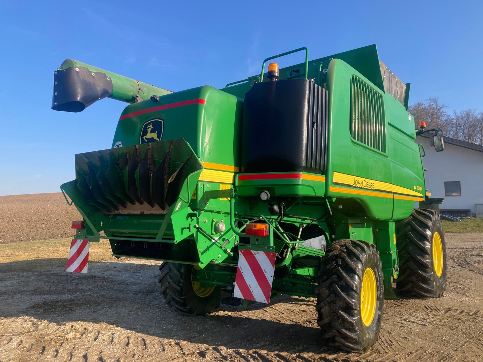 Mähdrescher типа John Deere T550, Gebrauchtmaschine в Tittmoning (Фотография 4)