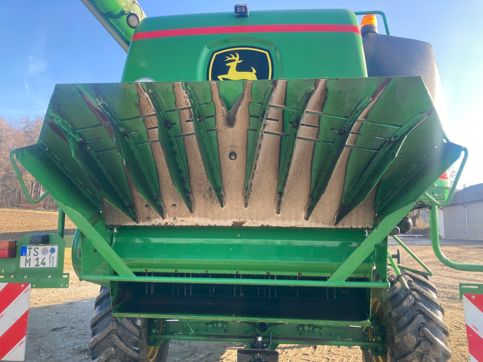 Mähdrescher типа John Deere T550, Gebrauchtmaschine в Tittmoning (Фотография 11)