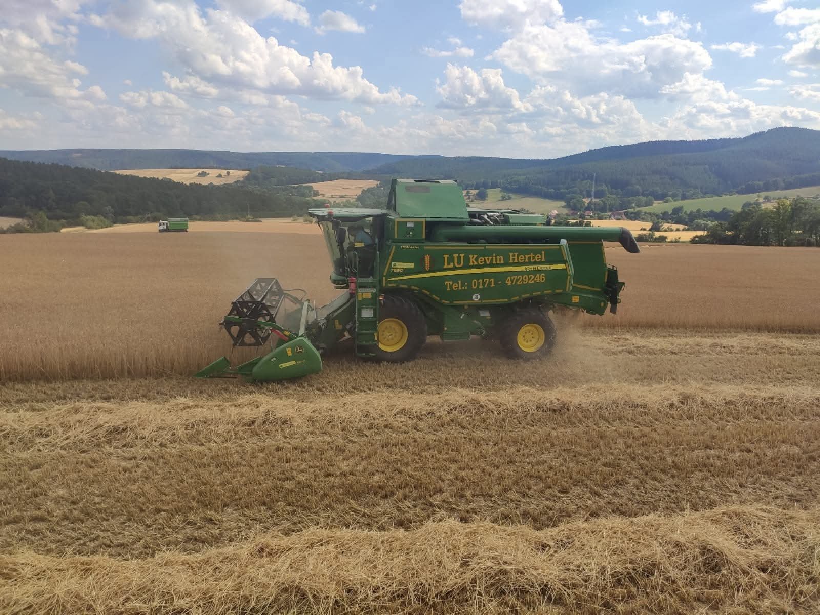 Mähdrescher του τύπου John Deere T550, Gebrauchtmaschine σε Reichenbach (Φωτογραφία 2)